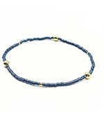 erin gray Game Day Gold Filled Bracelet - Blue