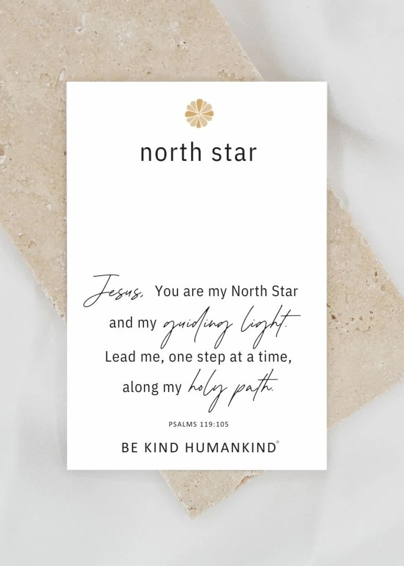 My saint my hero North Star Bracelet