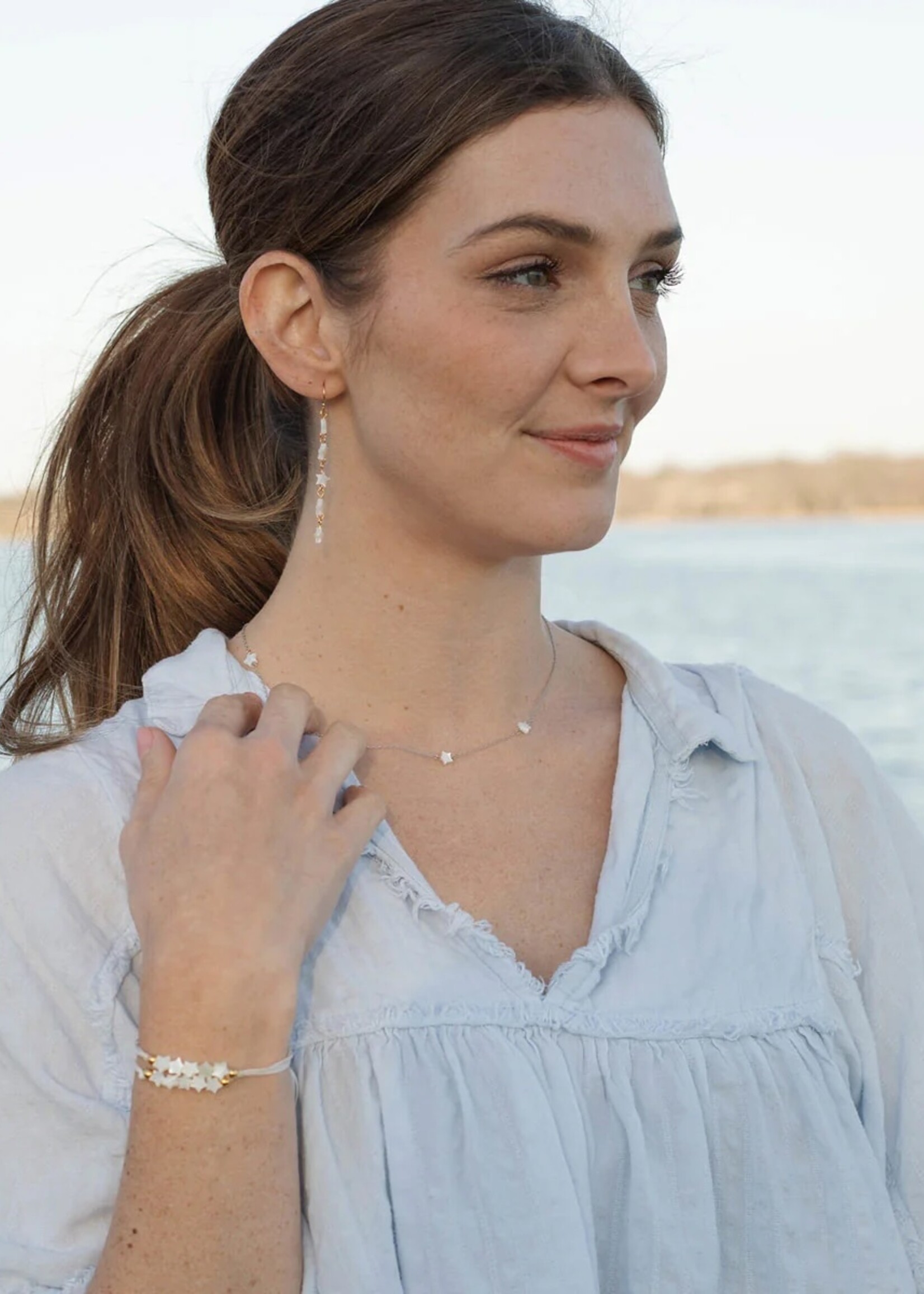 My saint my hero North Star Bracelet