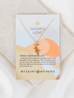 My saint my hero Faithful Light Necklace
