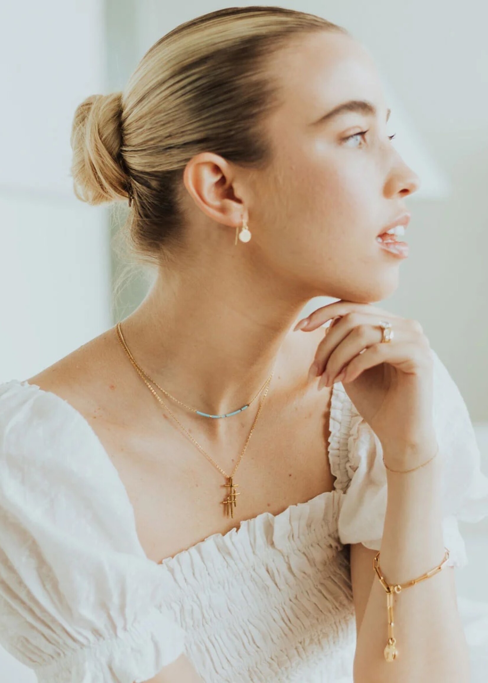 My saint my hero Faithful Light Necklace