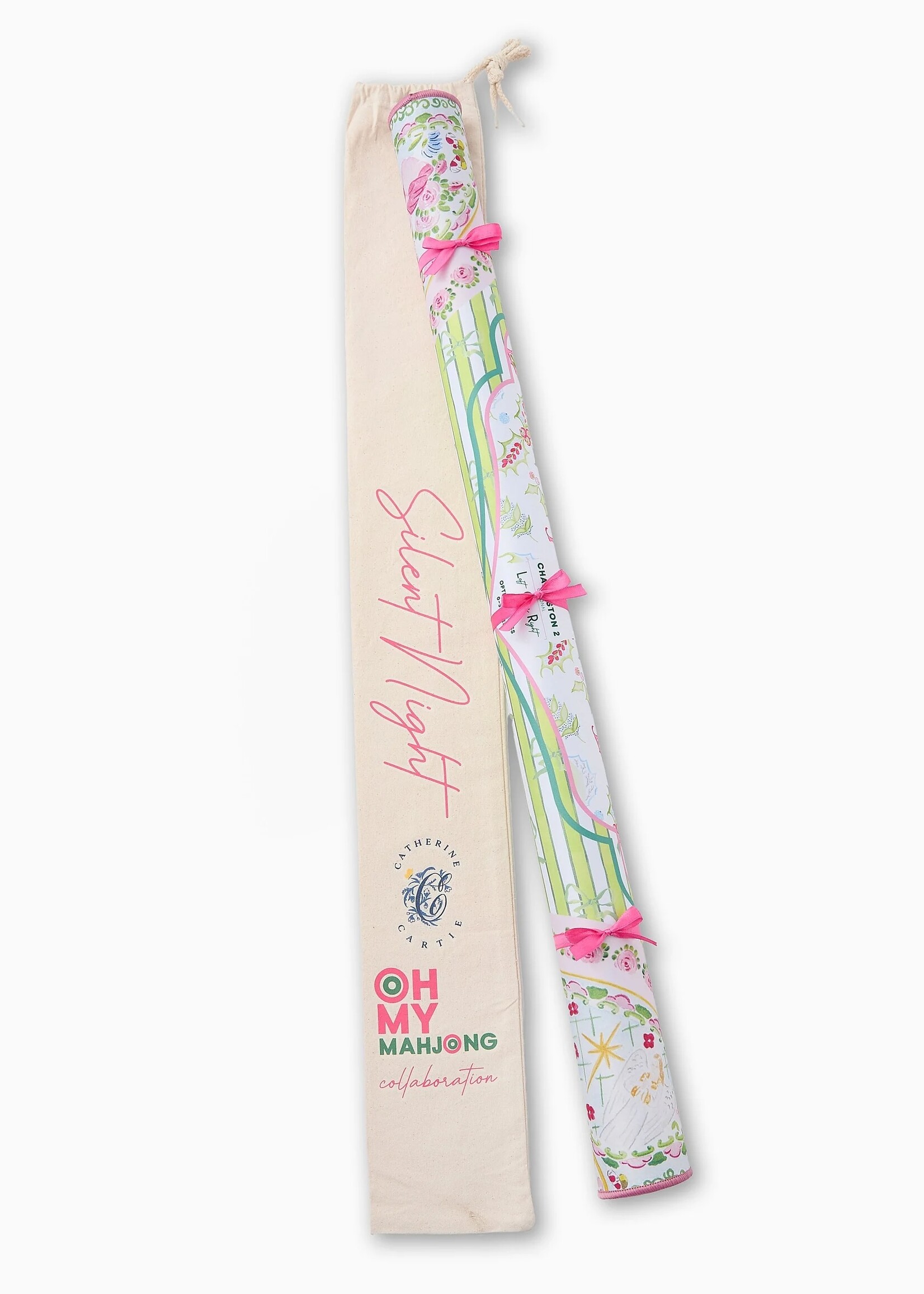 Oh My Mahjong Silent Night Mahjong Mat