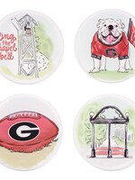 Glory Haus UGA Coasters Set of 4