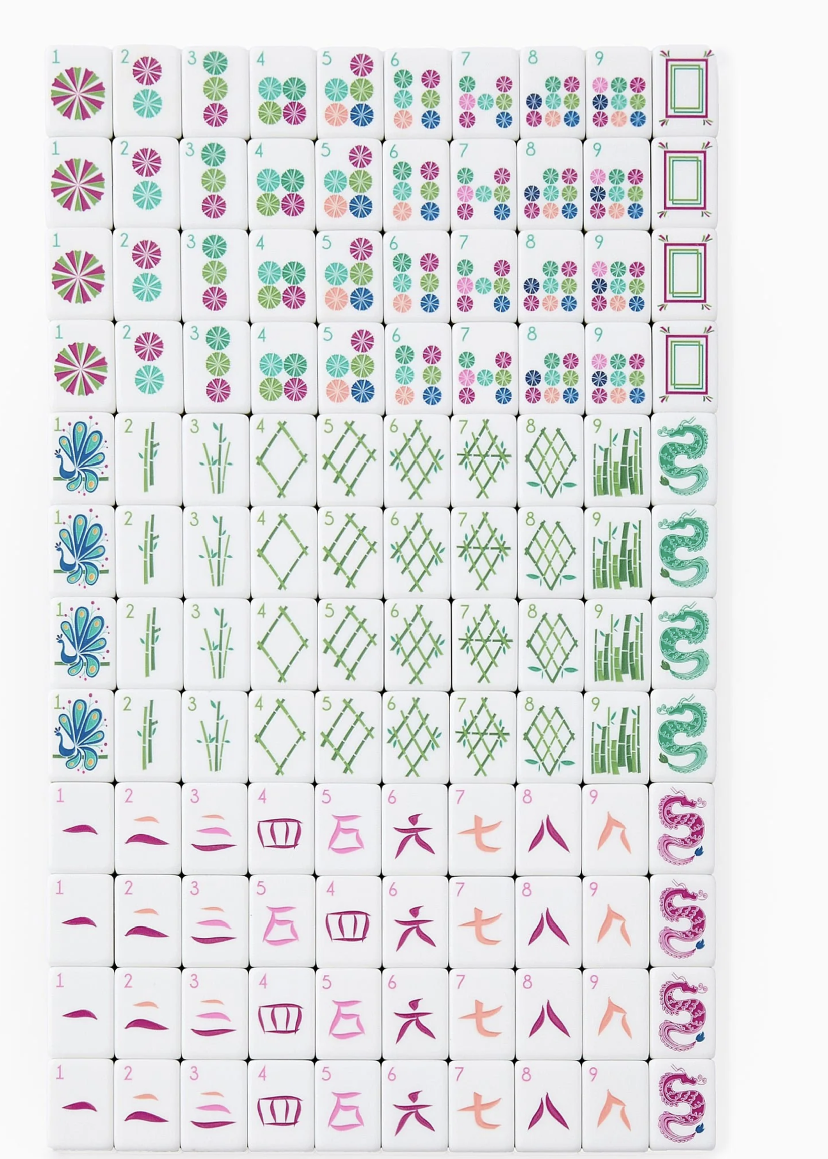 Oh My Mahjong Dandy Tile Set
