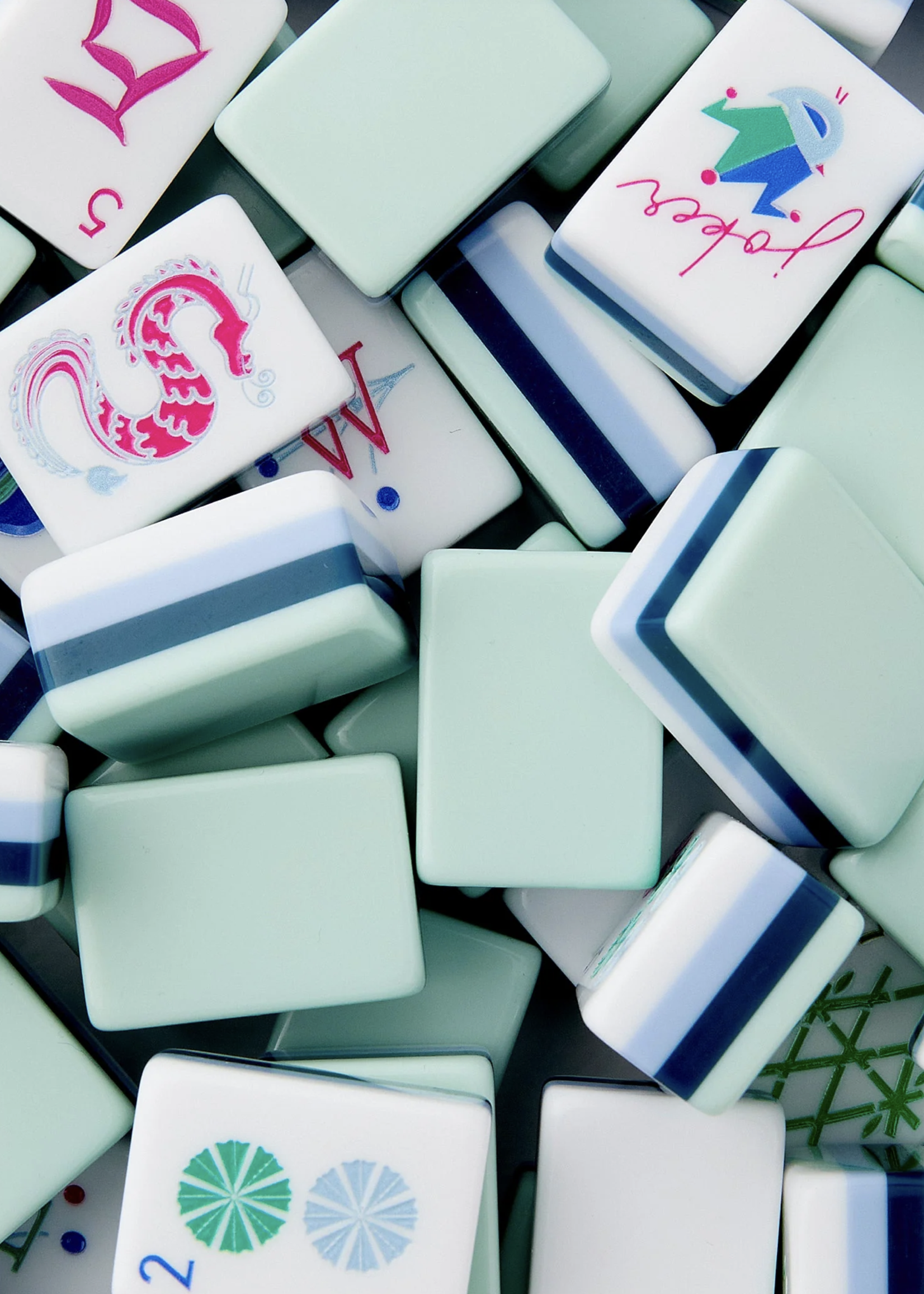 Oh My Mahjong Birdie Tile Set