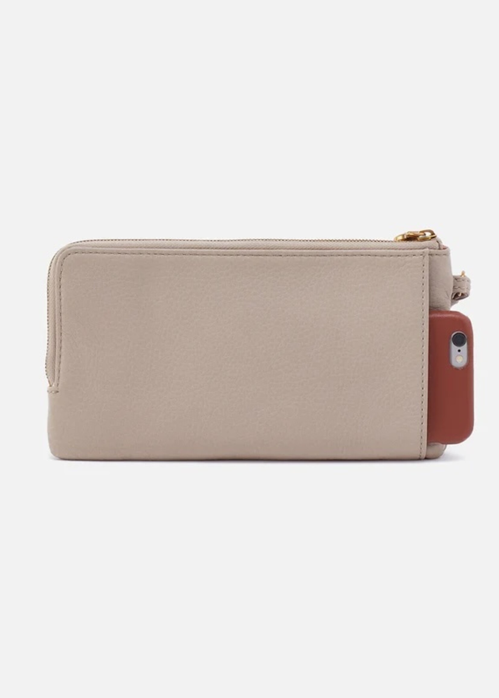hobo Dayton Wristlet - Taupe