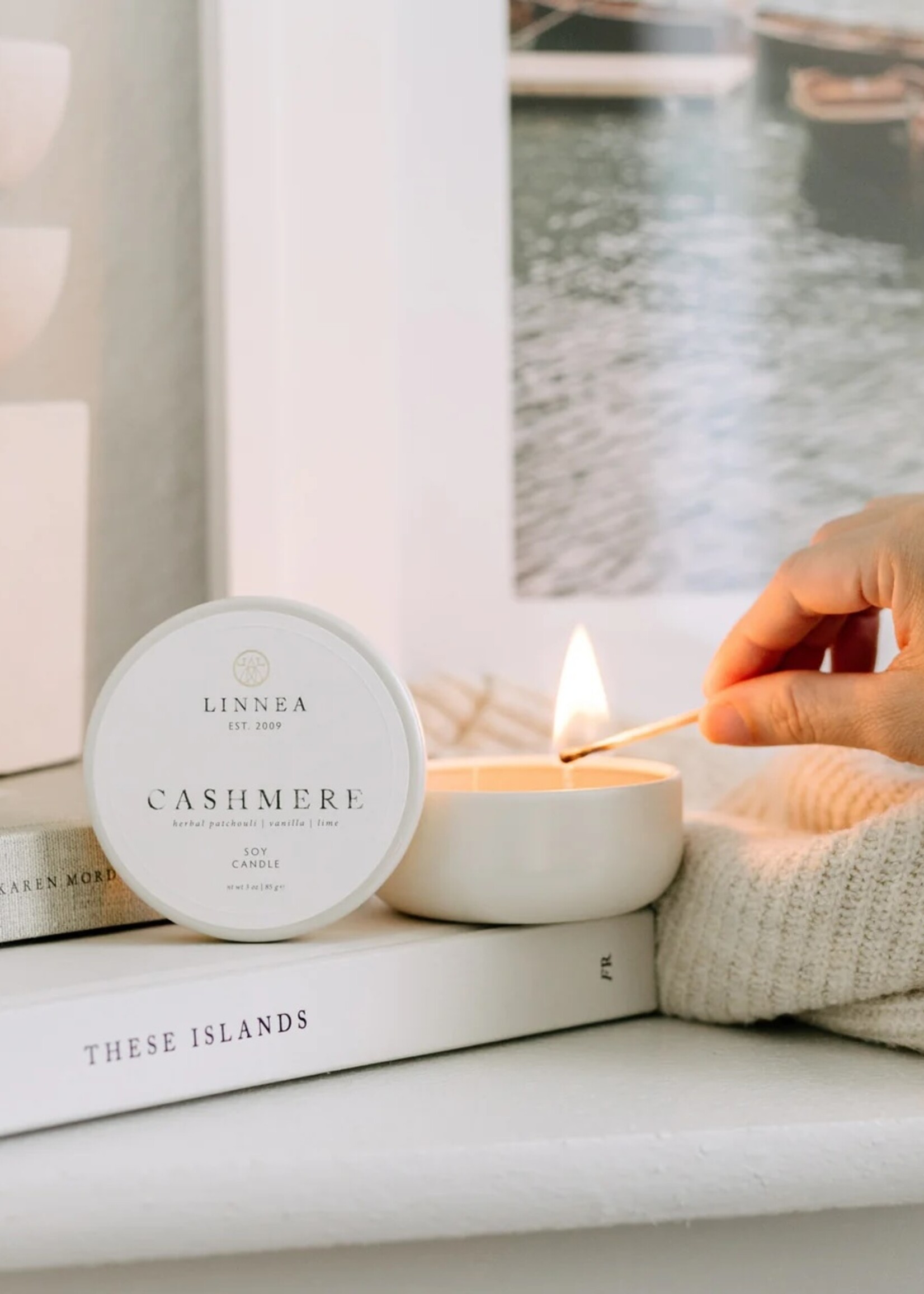 linnea Cashmere Petite Candle
