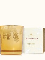 Thymes Frasier Fir Poured Candle, 13 oz Gold