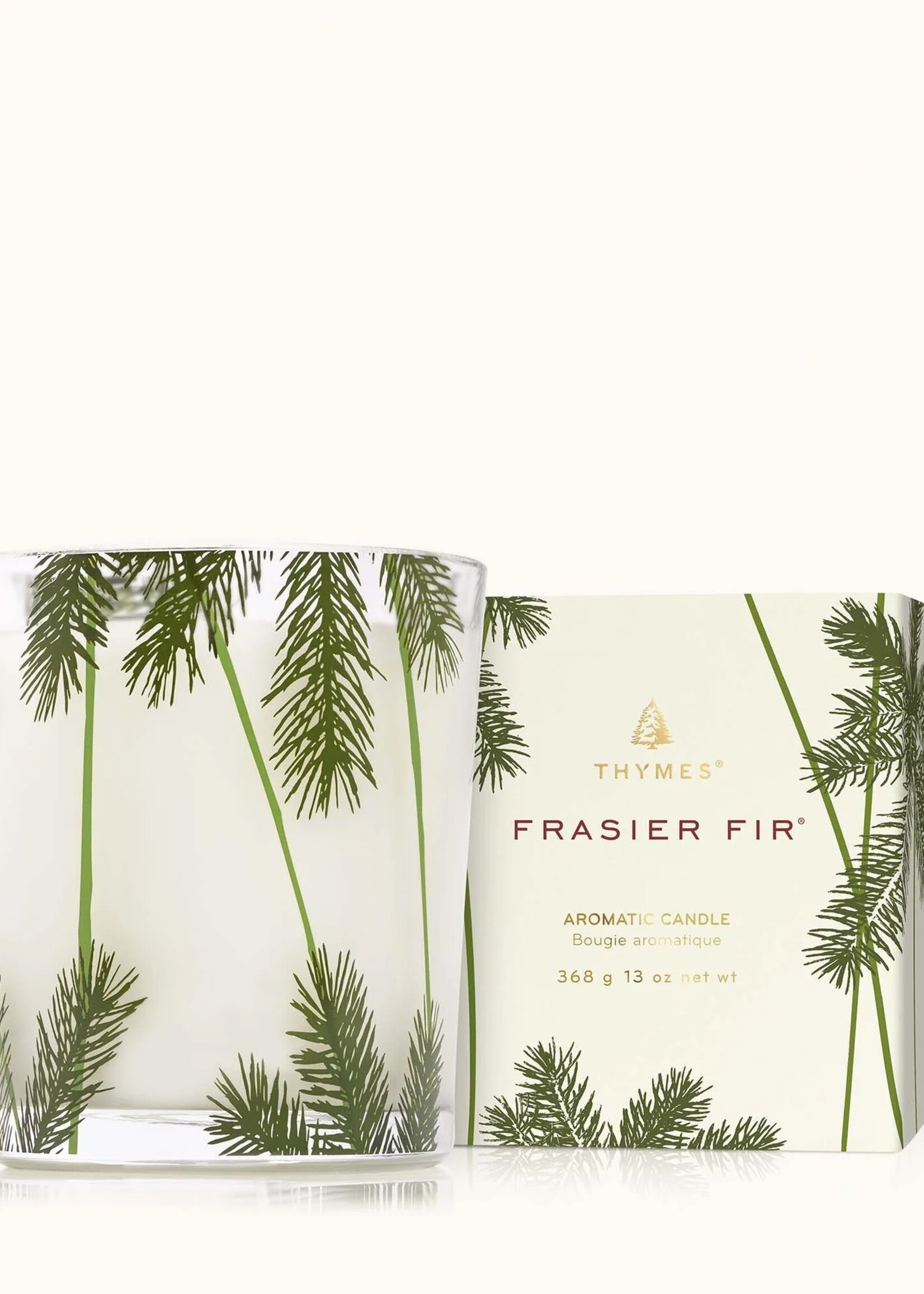 Thymes Frasier Fir Poured Candle, Pine Needle 13 oz
