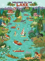 True South True South Puzzle Lake Living