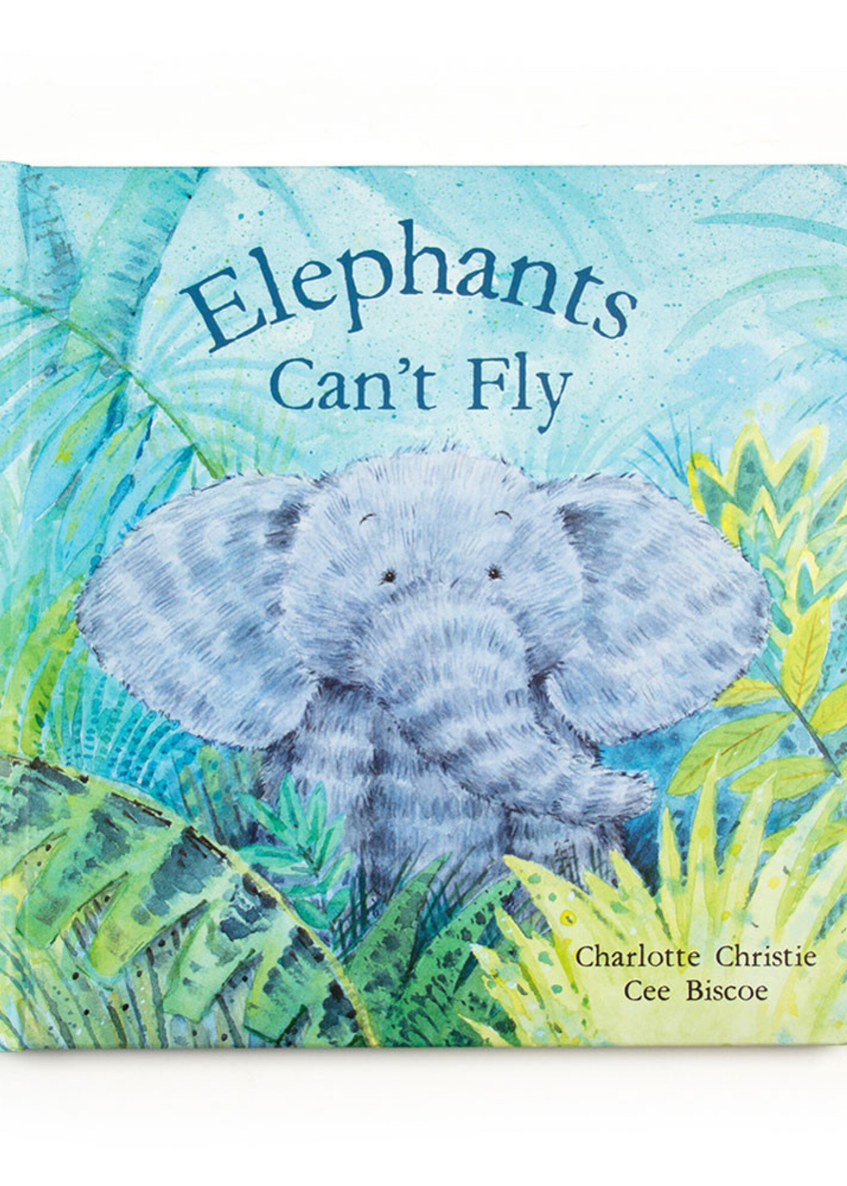Jellycat Elephants Can't Fly Book