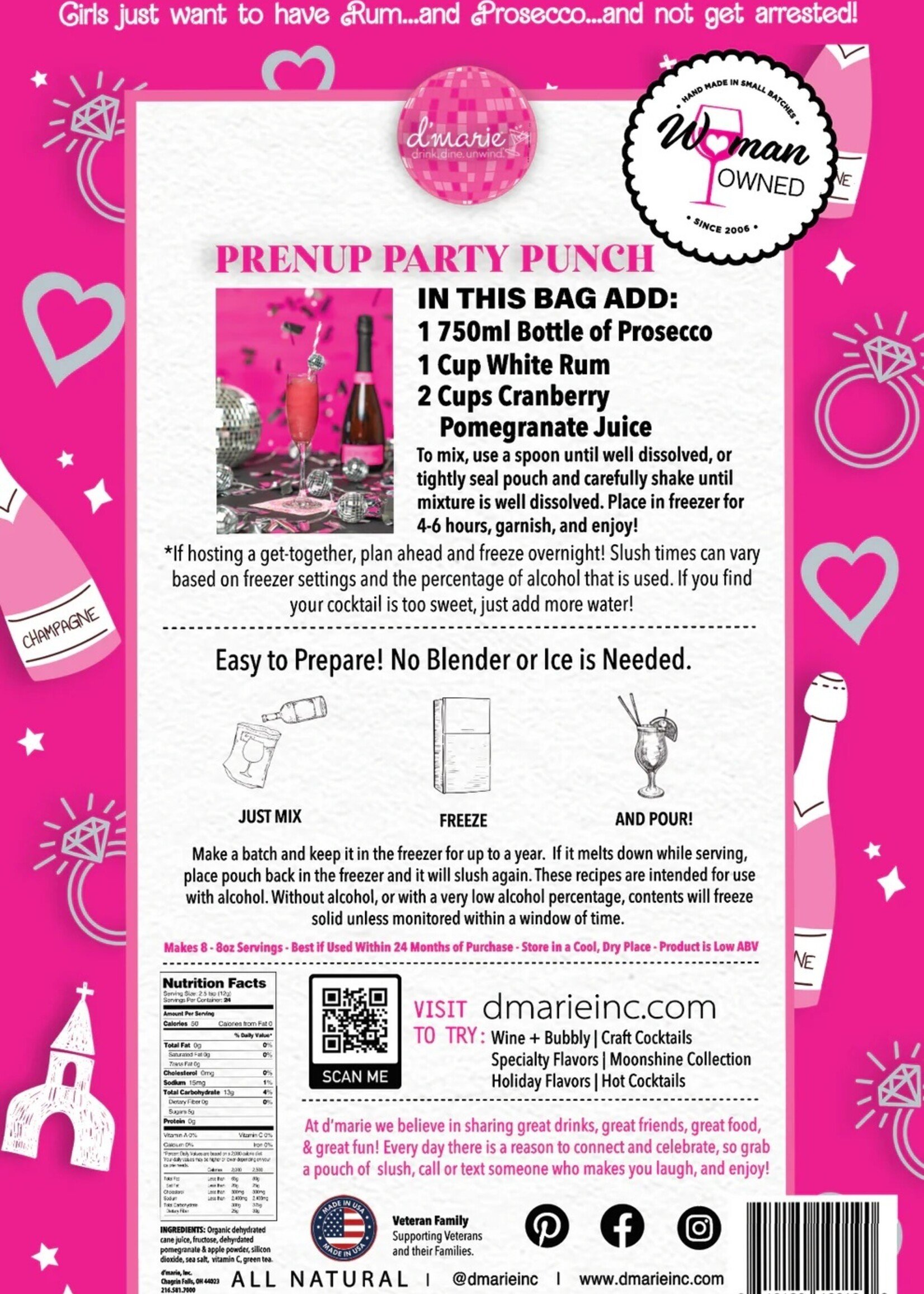 d'Marie Inc Prenup Party Punch