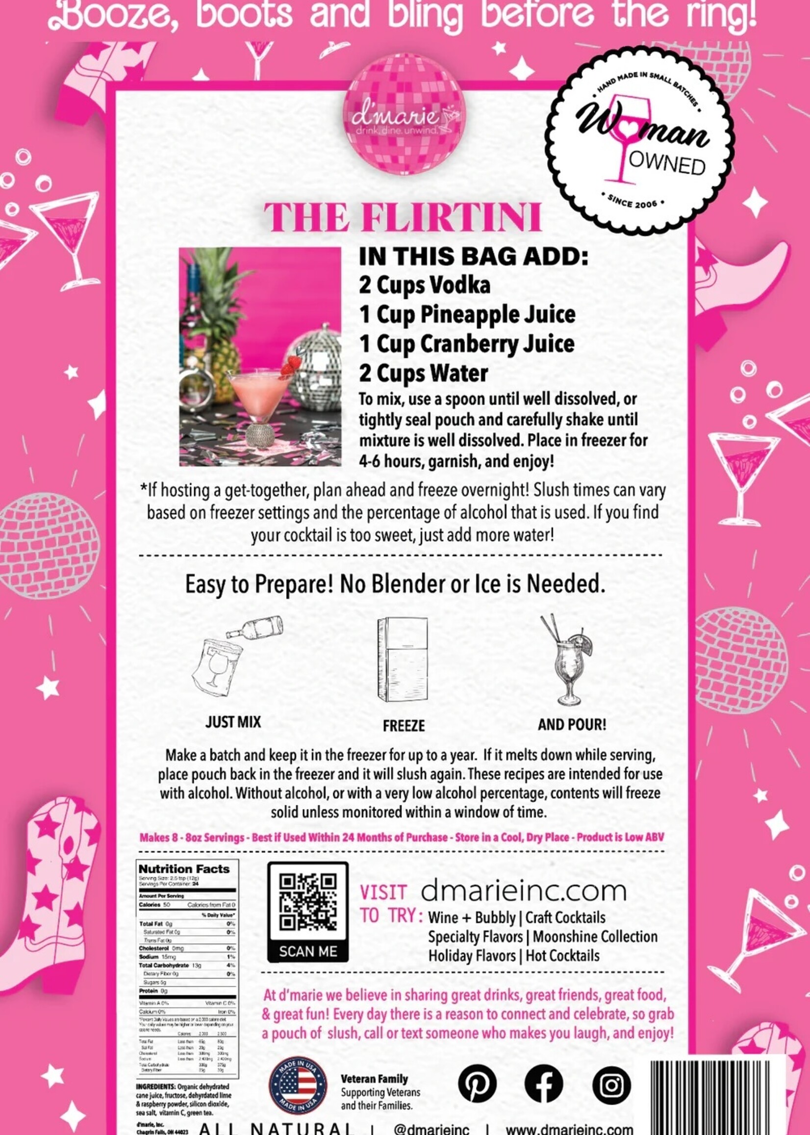 d'Marie Inc Flirtini Slush Mix