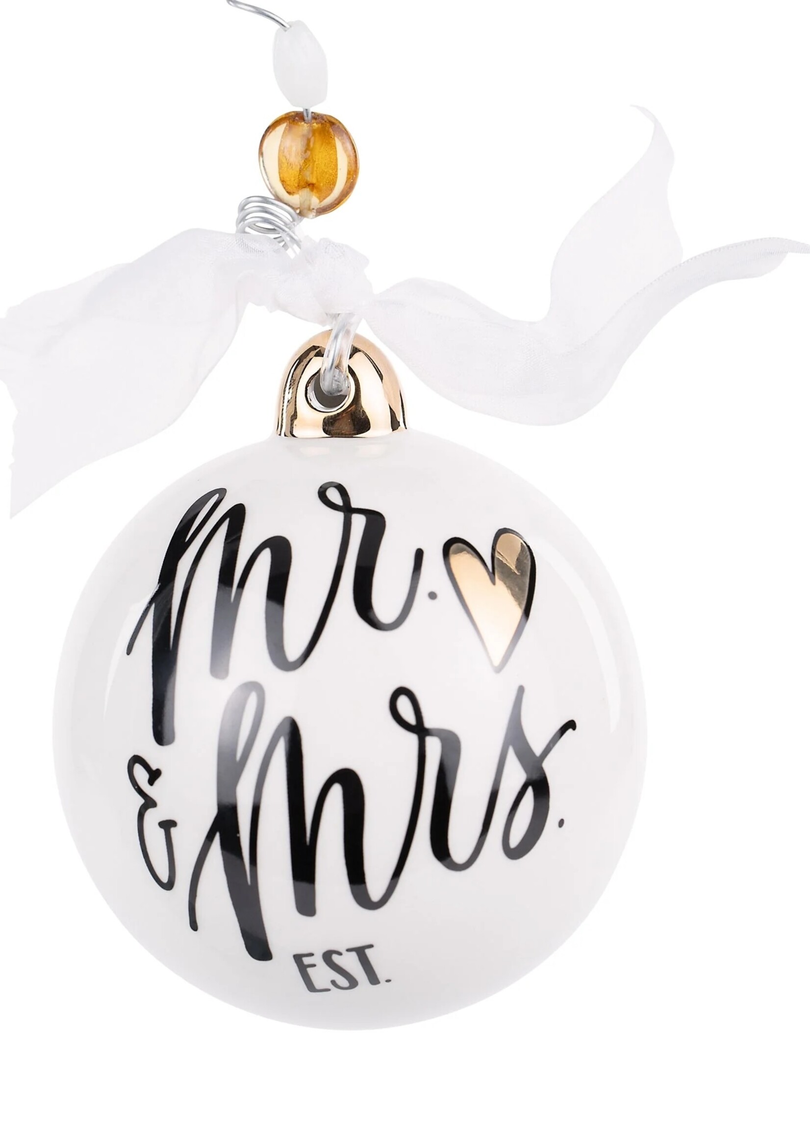 Glory Haus Mr. & Mrs. Wedding Cake Ornament