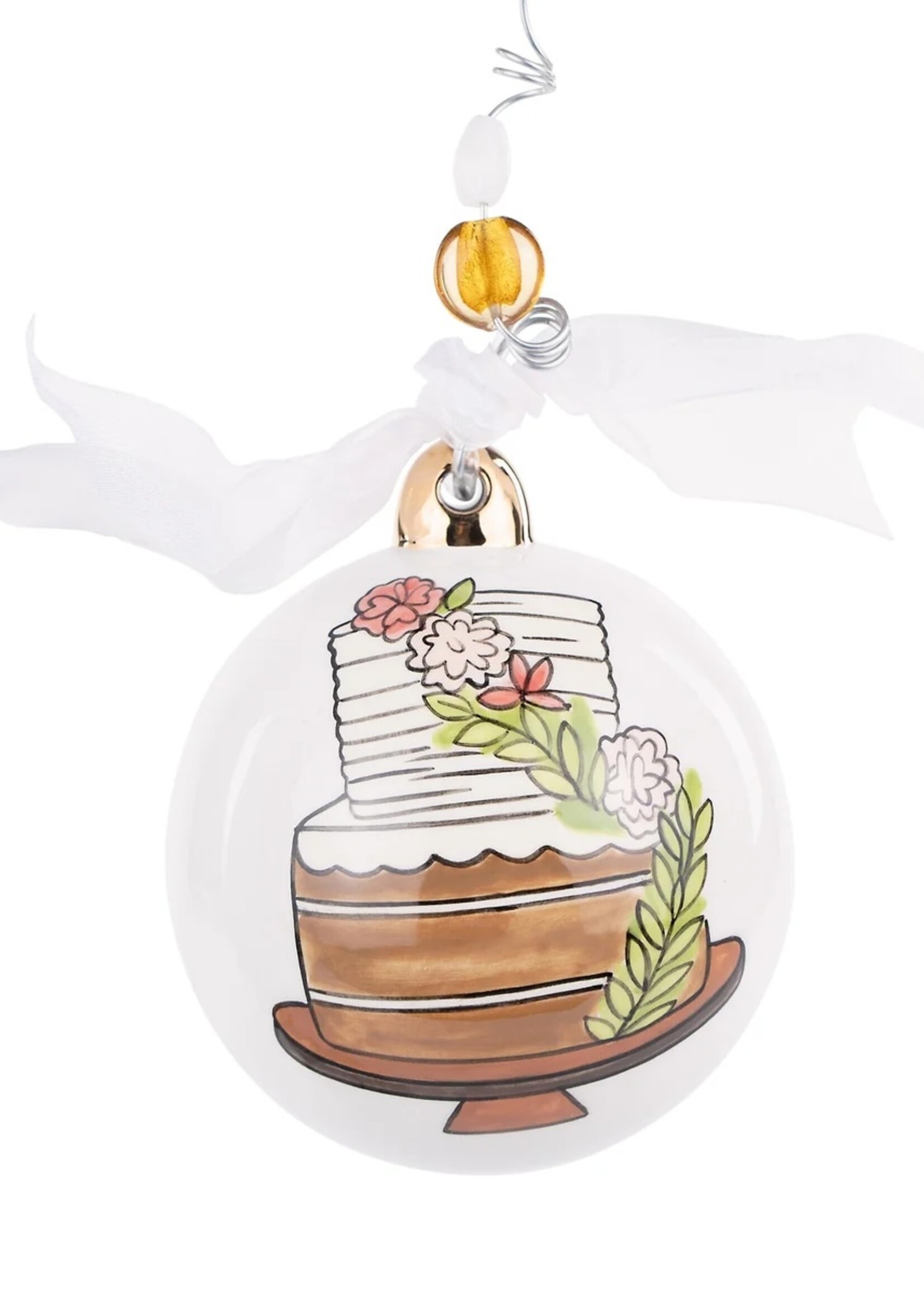 Glory Haus Mr. & Mrs. Wedding Cake Ornament