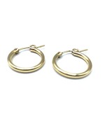 erin gray Laguna 18mm Hoop Earring - 14k gold filled