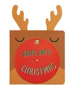 Mudpie Sleeps Until Christmas Book - Reindeer