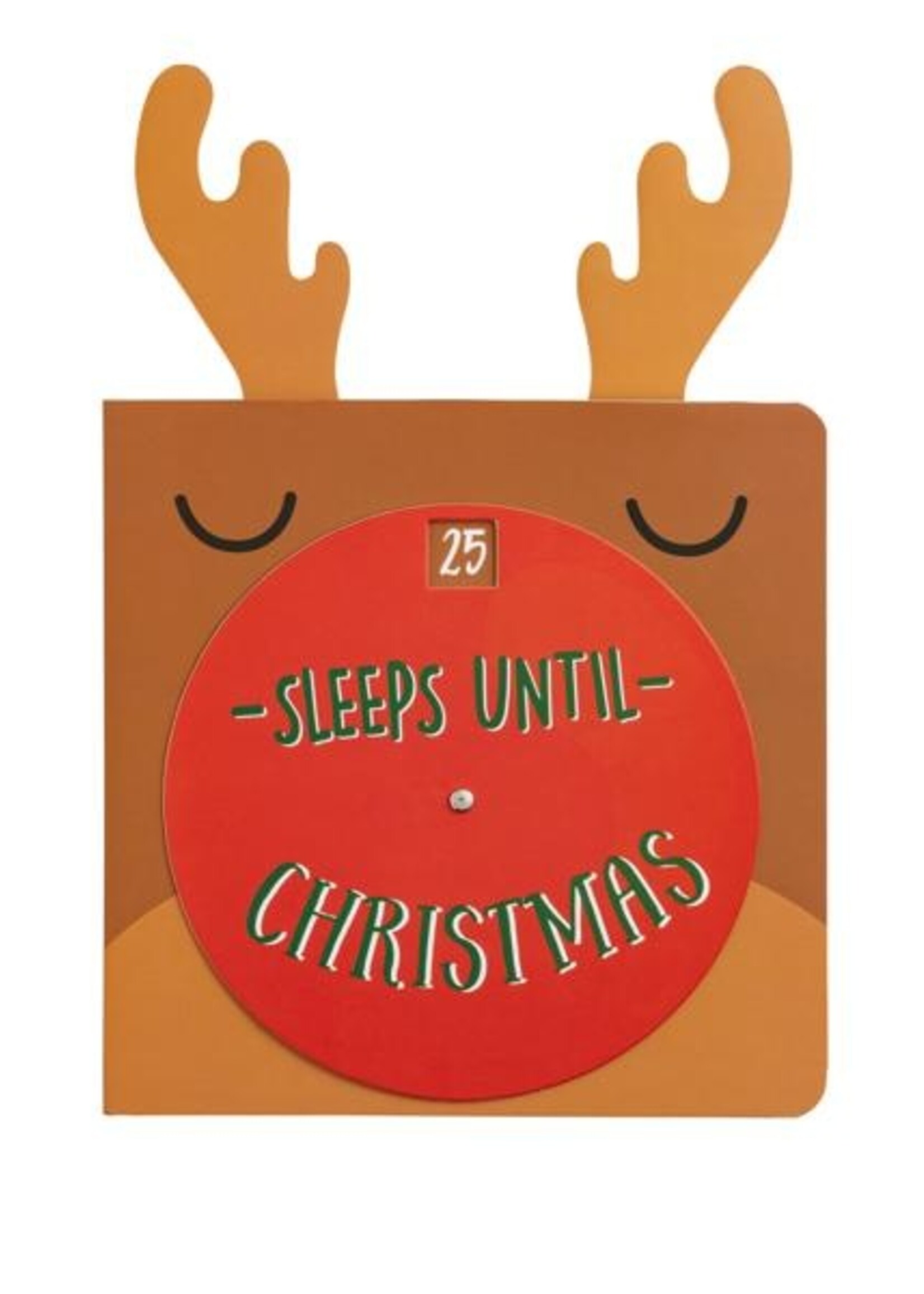 Mudpie Sleeps Until Christmas Book - Reindeer
