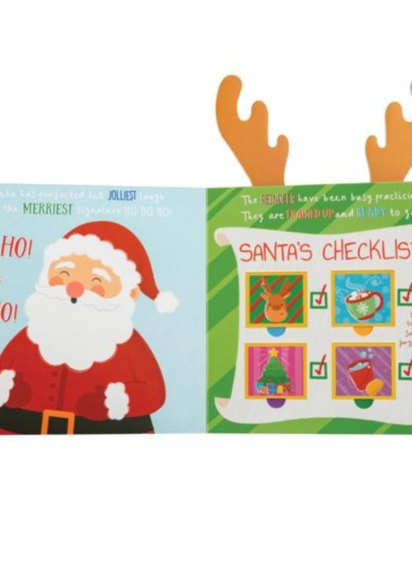 Mudpie Sleeps Until Christmas Book - Reindeer