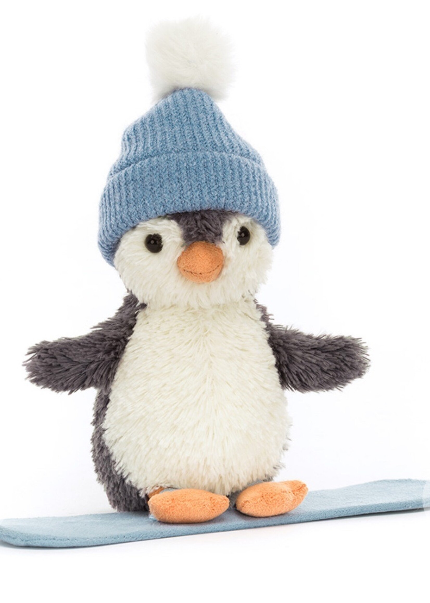 Jellycat Peanut Penguin Snowboarding