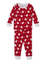 Kissy Kissy Smiling Red Santa Toddler Pajama 2 pc Set