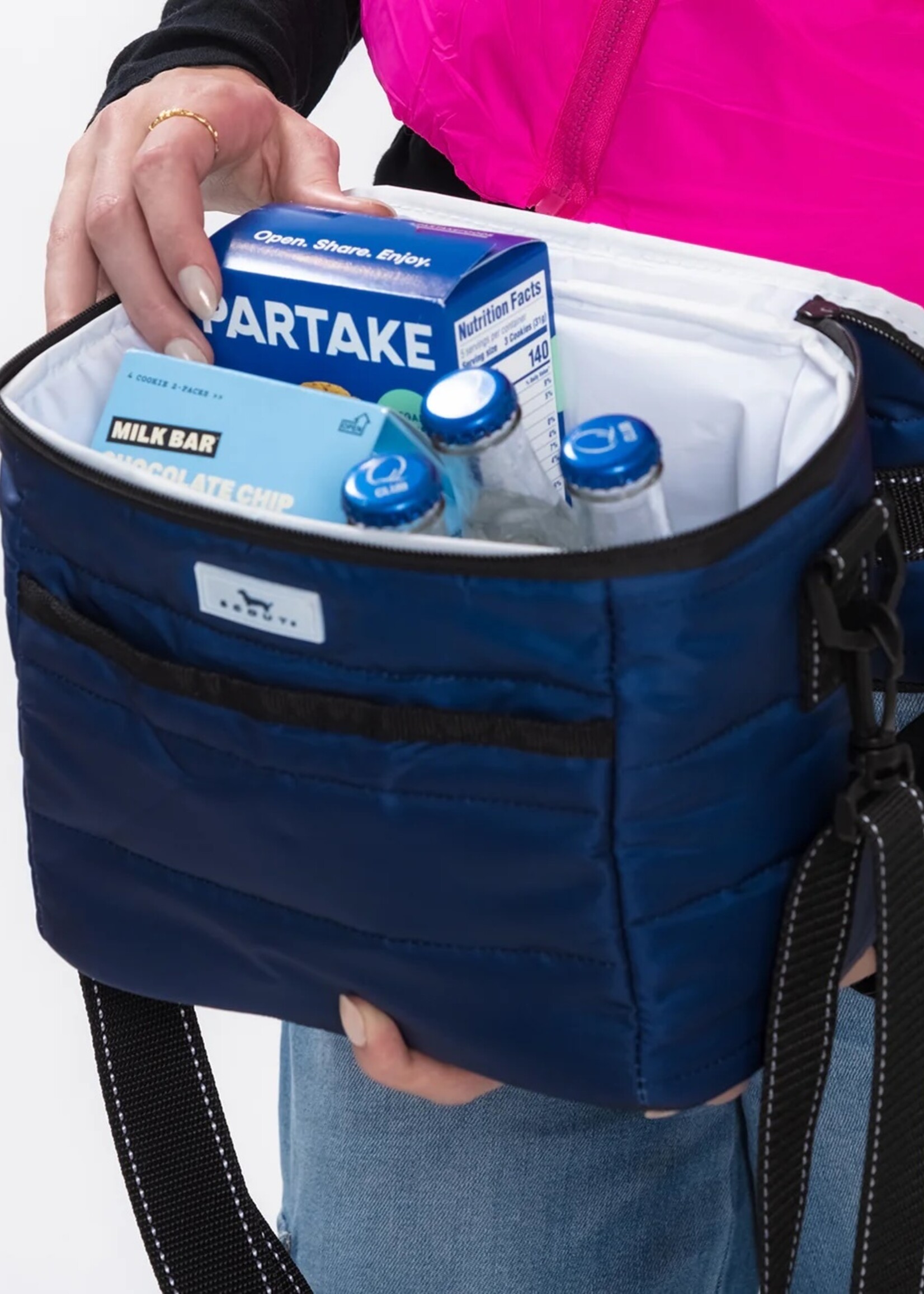 scout by bungalow Scout Road Snacks Navy Puffer