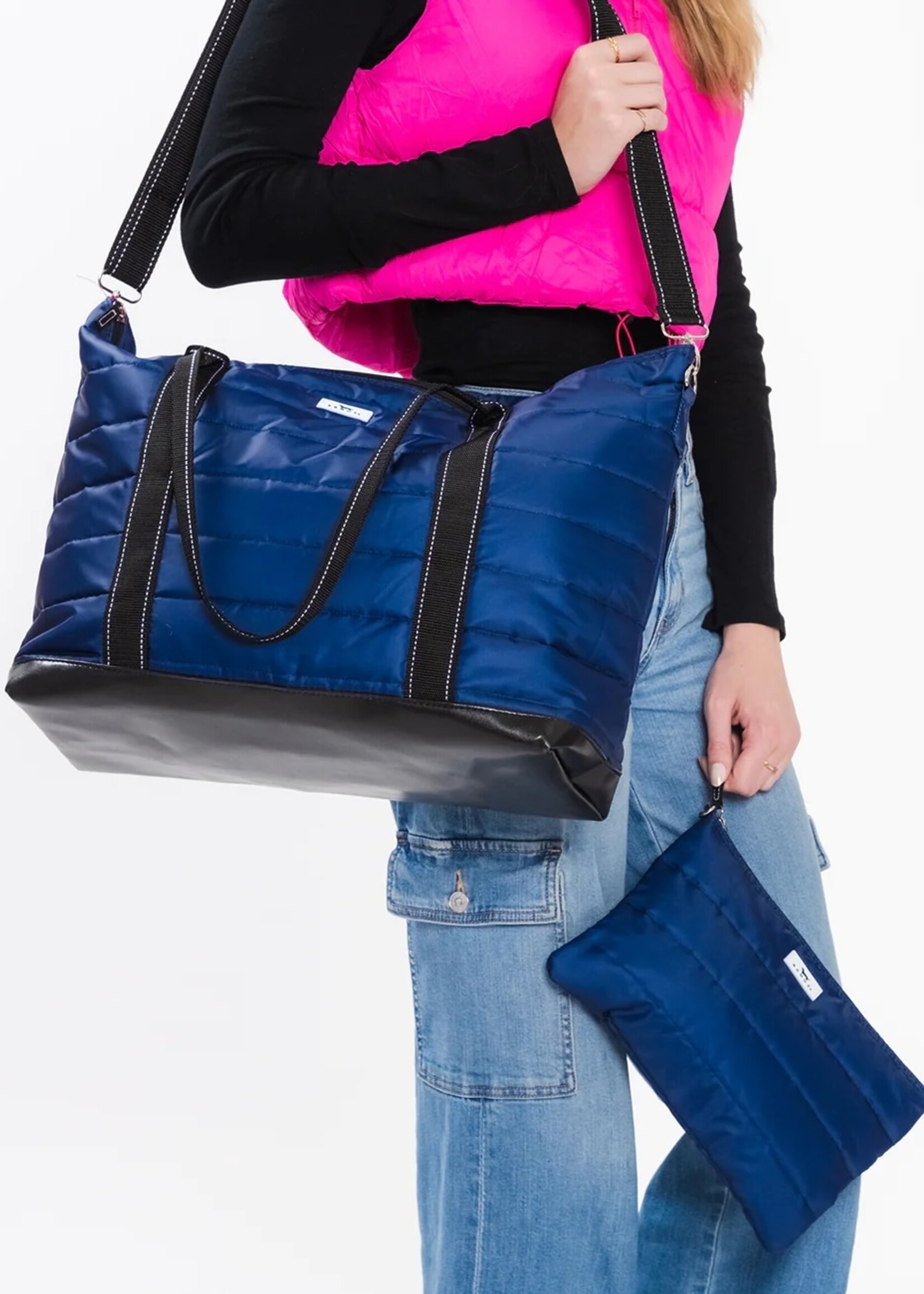 scout by bungalow Scout Triple Advisor Navy Puffer