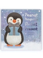Jellycat Peanut Penguin’s Perfect Present Book