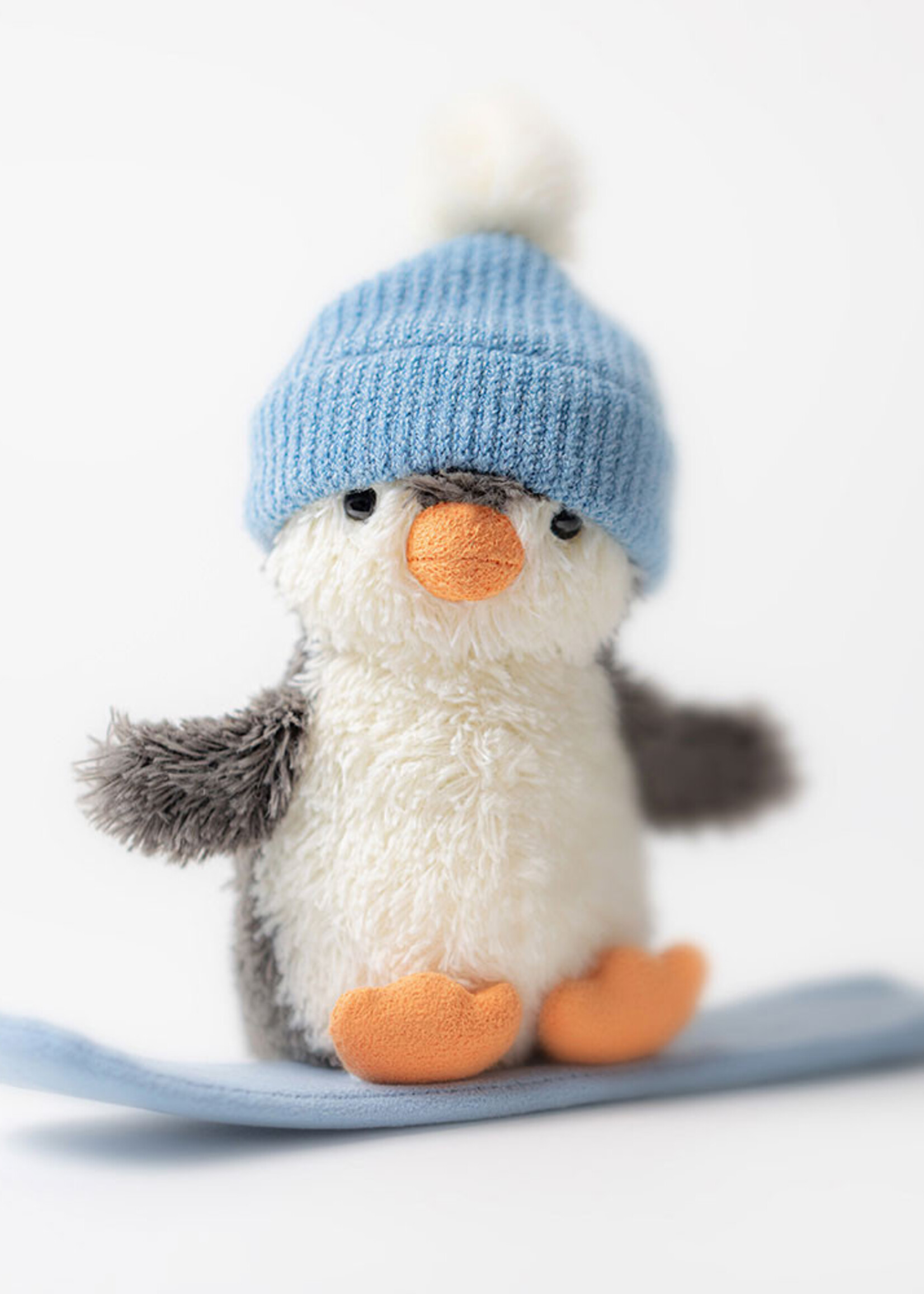 Jellycat Peanut Penguin Snowboarding