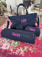 Brouk & Co Mahjong Tote Bag (Navy)