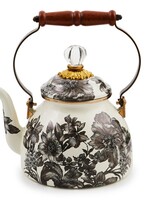Mackenzie-Childs Sterling English Garden 2 Quart Tea Kettle