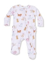 Angel Dear Fancy Pets  2 Way Ruffle Zipper Footie