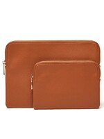Brouk & Co Mia 2 Piece Pouch - Chestnut