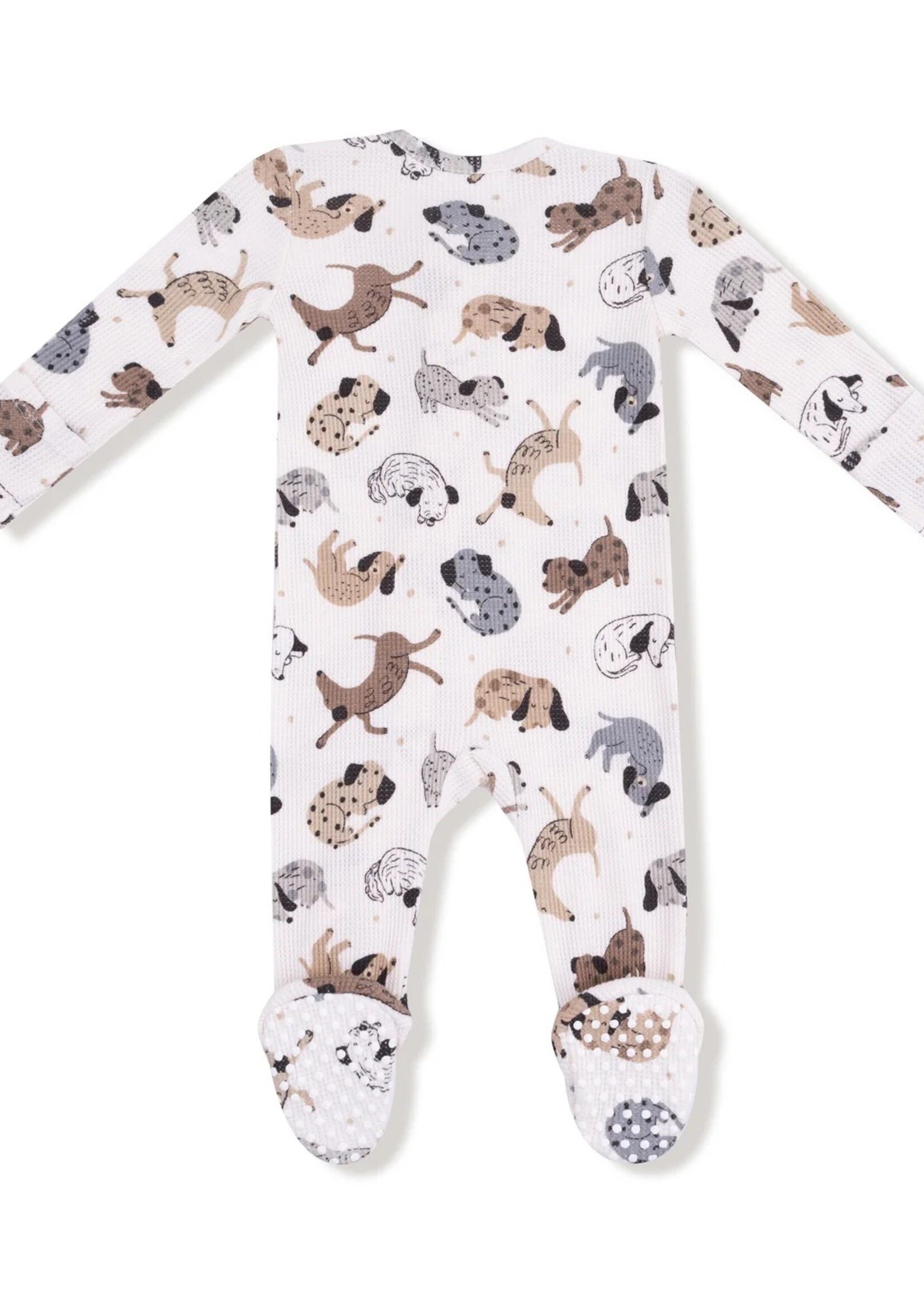 Angel Dear Cozy Pups 2 Way Zipper Footie