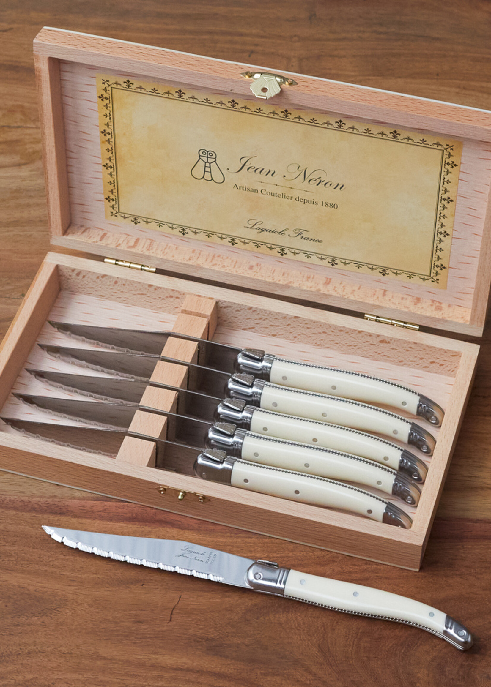 Be Home Laguiole 6- piece Steak Knife Set