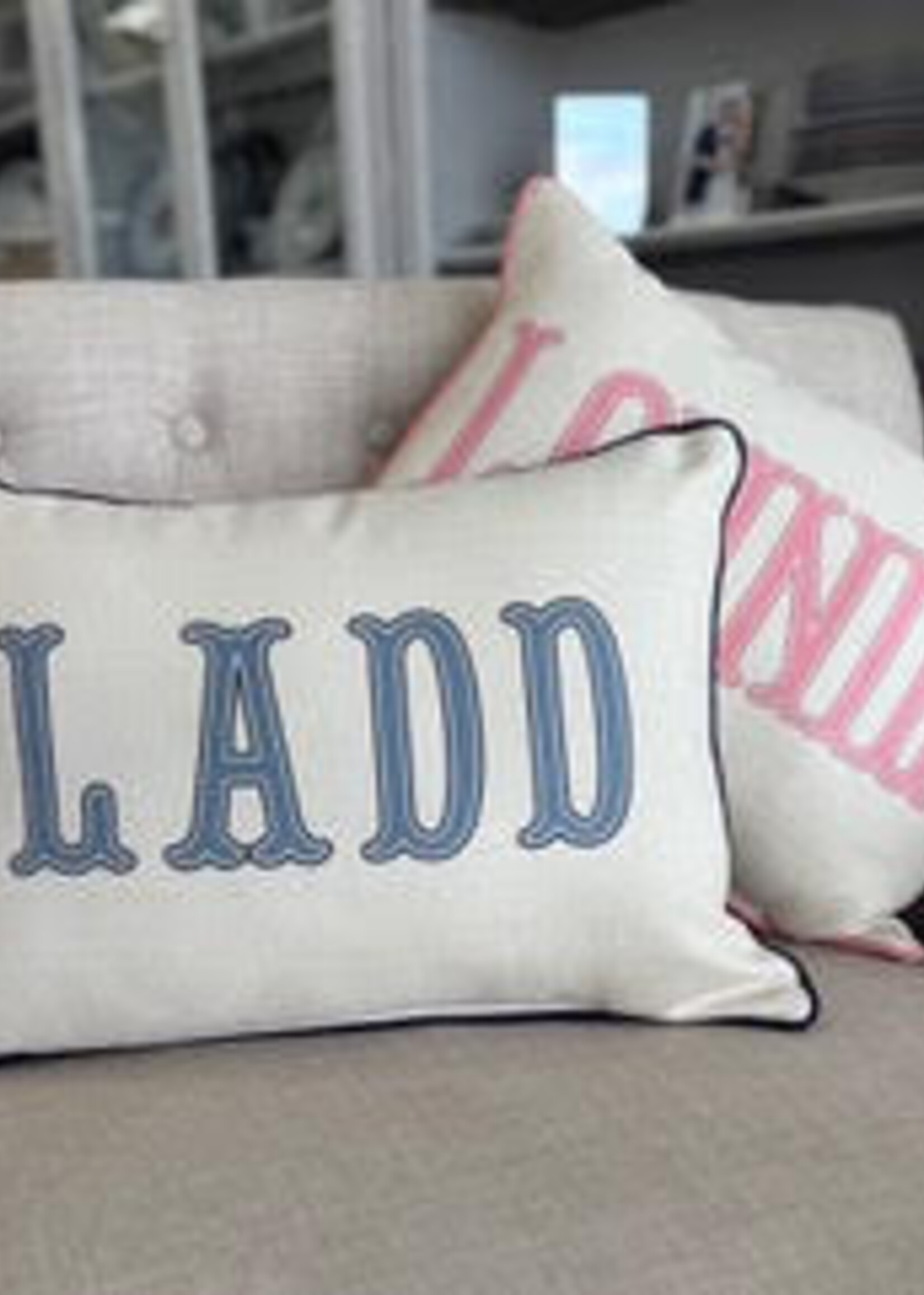 The Little Birdie Nursery Name Pillow