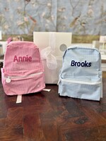 TRVL DESIGN Gingham Check Mini Backer