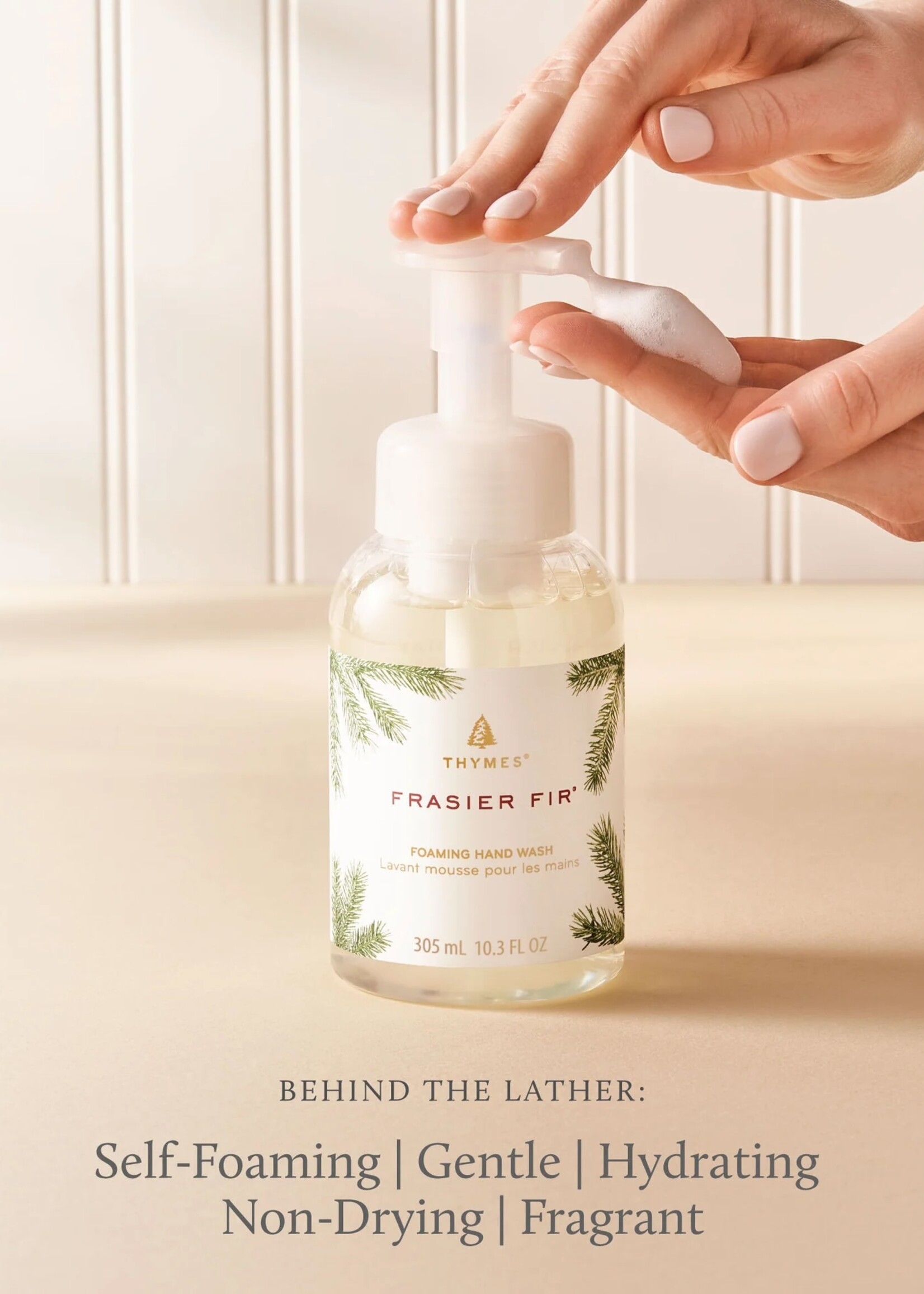 Thymes Frasier Fir Foaming Hand Wash