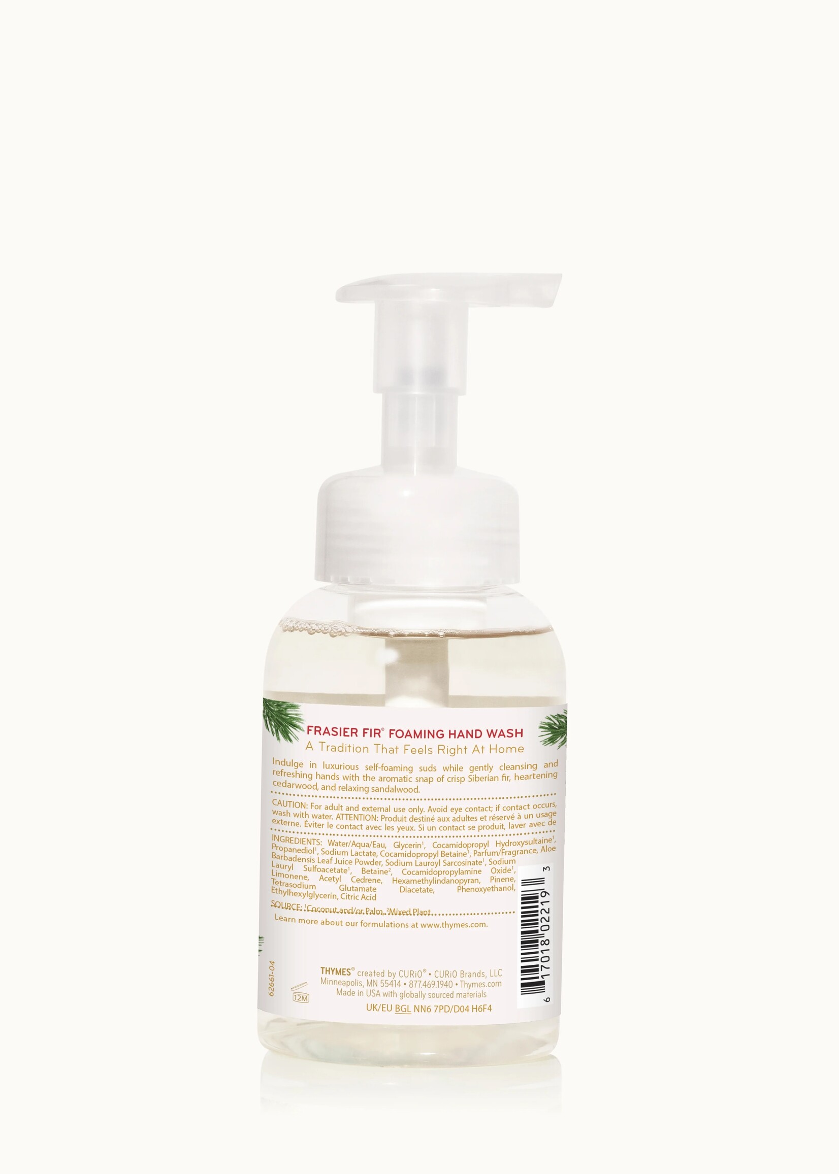 Thymes Frasier Fir Foaming Hand Wash