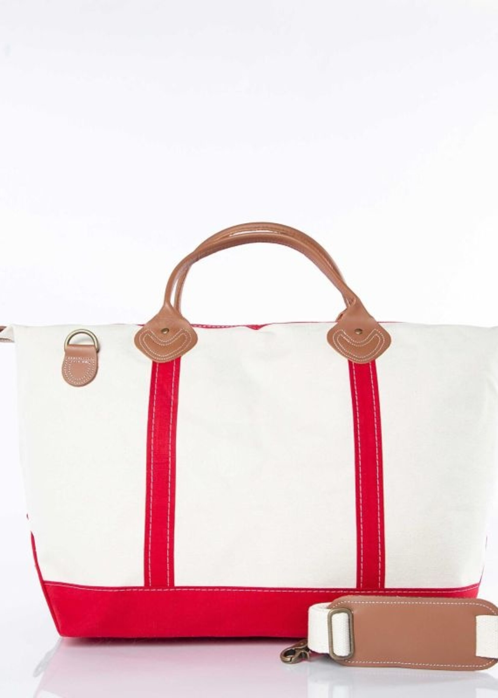 CB Station Canvas Weekender Available in 8 Trim Colors