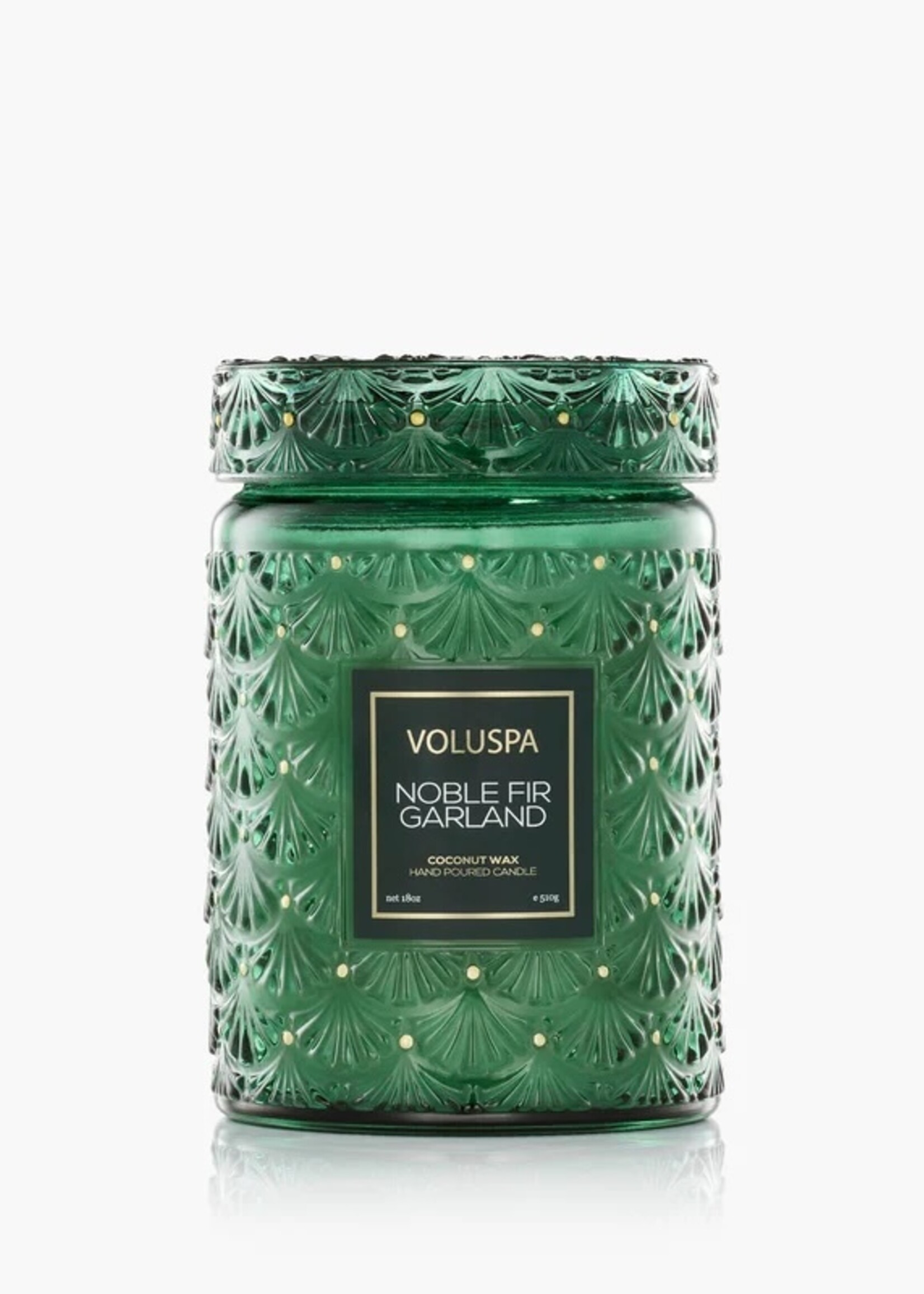 voluspa Voluspa Noble Fir Garland Large Jar Candle