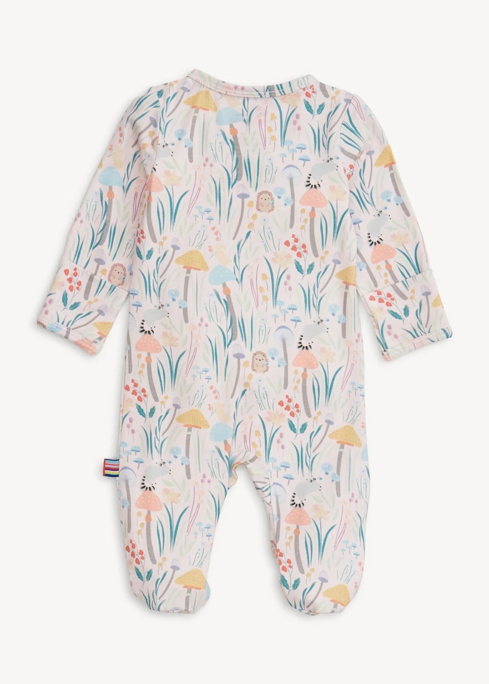 magnetic me Shroom and Bloom Modal Footie w/Ruffle