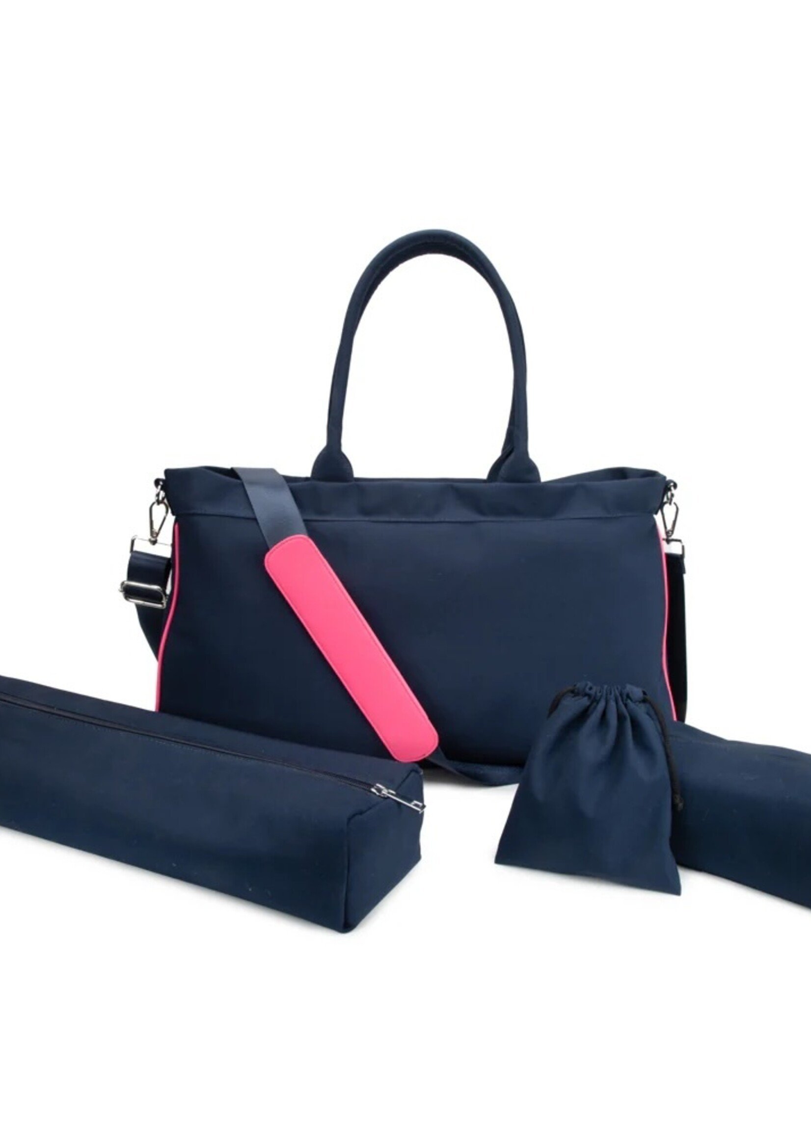 Brouk & Co Mahjong Tote Bag (Navy)