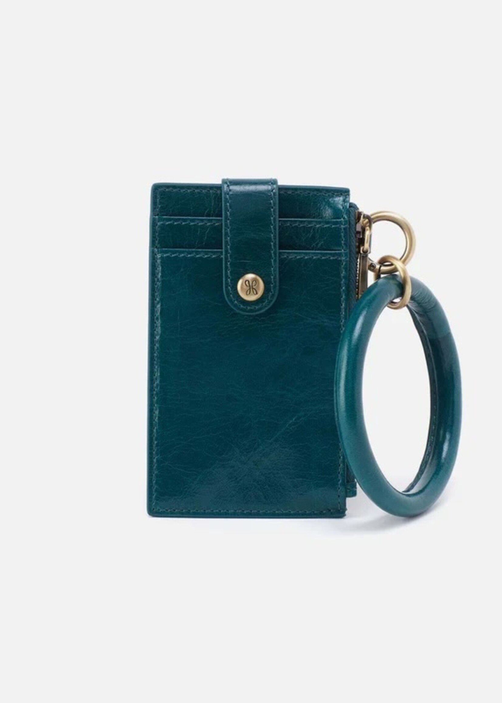hobo Ring Credit Card Wristlet - Wild Bluegrass