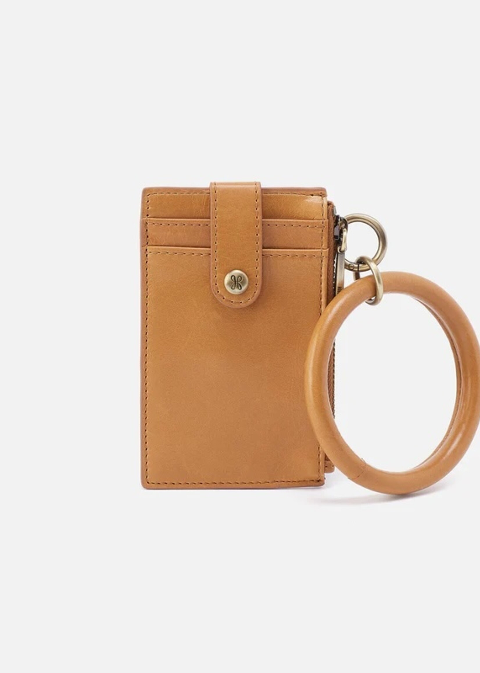 Ring Credit Card Wristlet - Natural