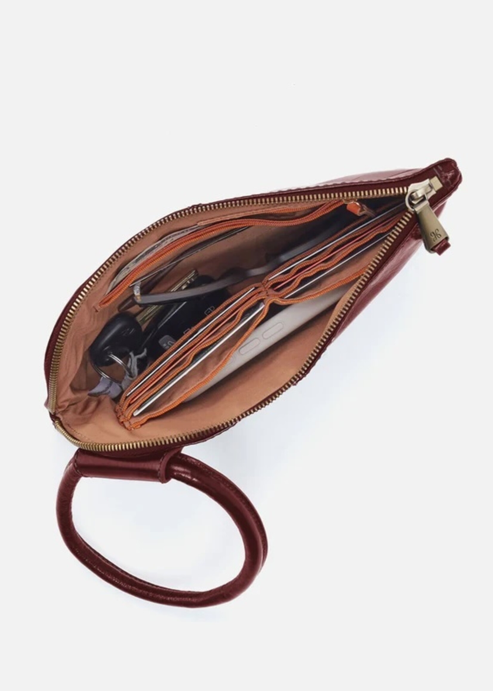 hobo Sable Wristlet - Saddleberry