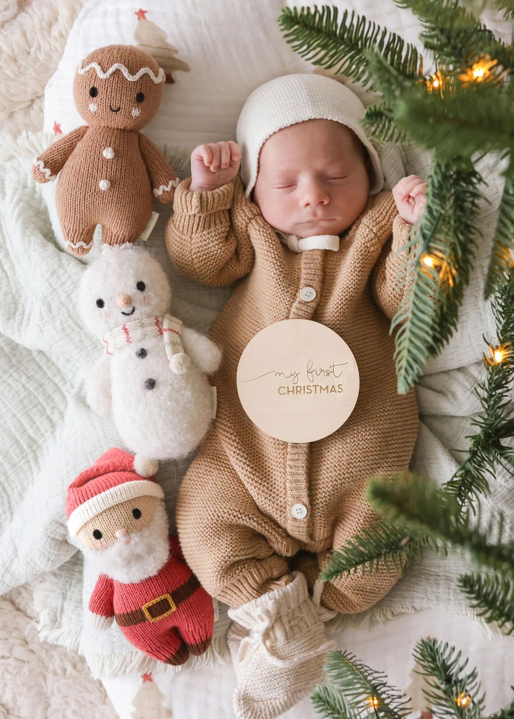 cuddle + kind Baby Gingerbread (Icing White)