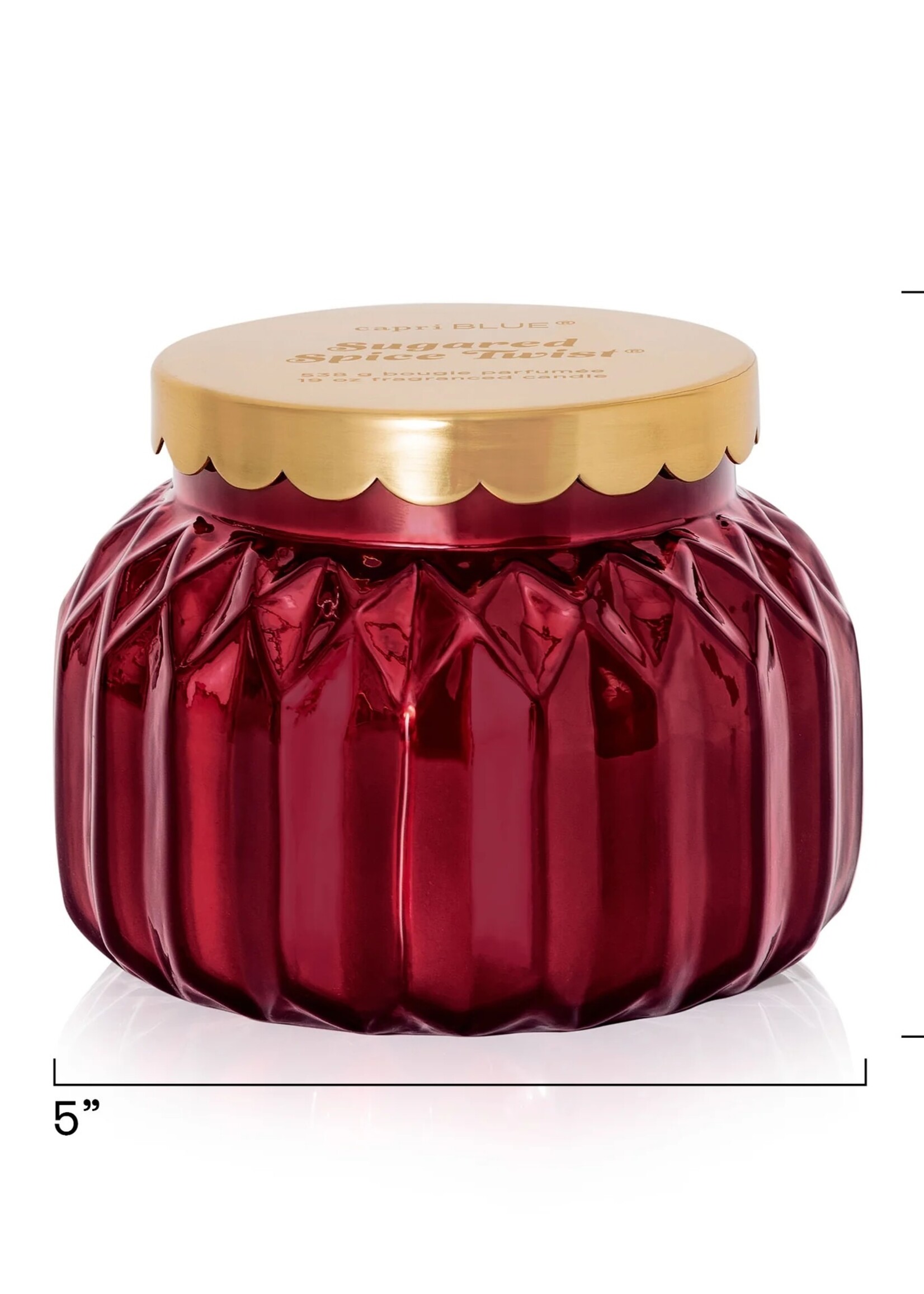 Capri Blue Sugared Spice Twist Royal Gem Signature Candle