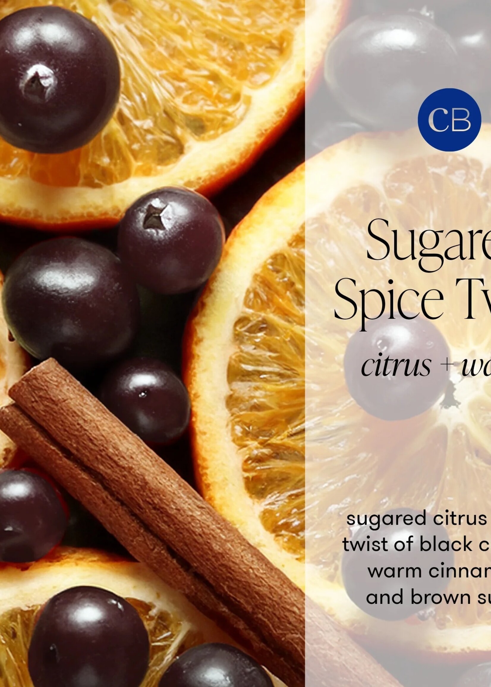 Capri Blue Sugared Spice Twist Royal Gem Signature Candle