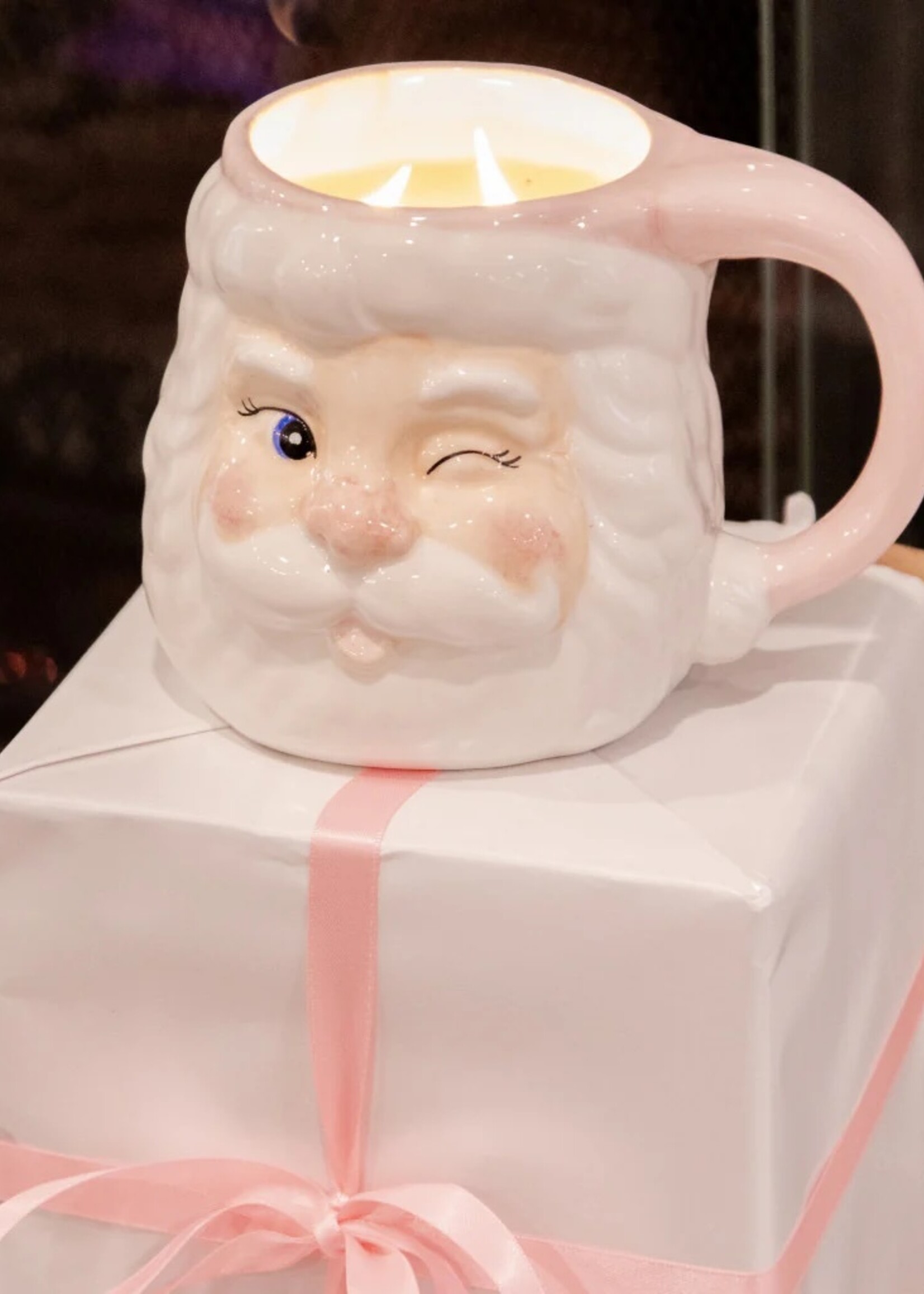 Bridgewater Sweet Grace Santa Mug Candle